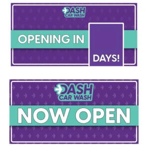 8'x4' Single Sided Banner